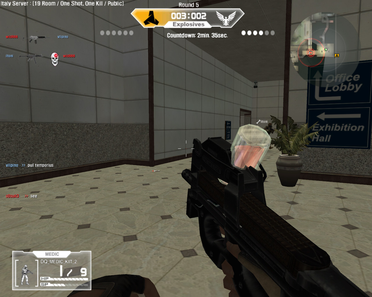 Bugnutá P90